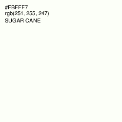 #FBFFF7 - Sugar Cane Color Image